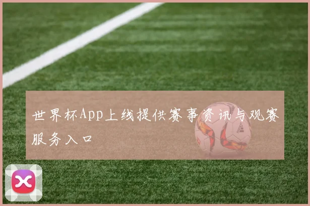 世界杯App上线提供赛事资讯与观赛服务入口