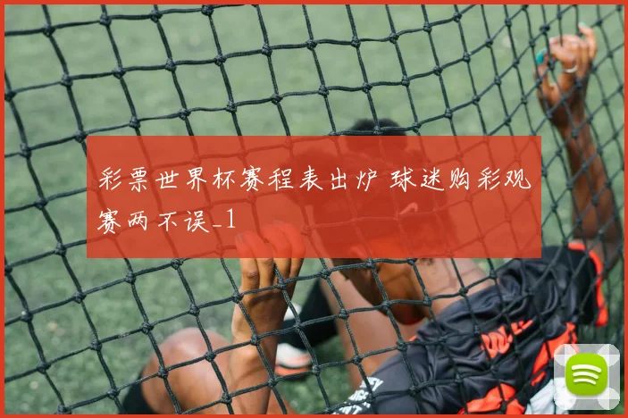 彩票世界杯赛程表出炉 球迷购彩观赛两不误_1
